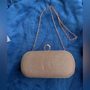 Elegant Gold Clutch Bag